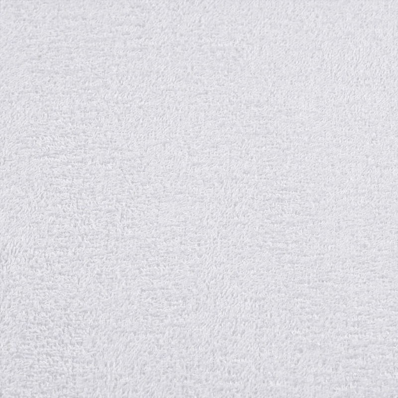 vidaXL 6 daļu dvieļu komplekts, FROGN, balts, 360 g-m²