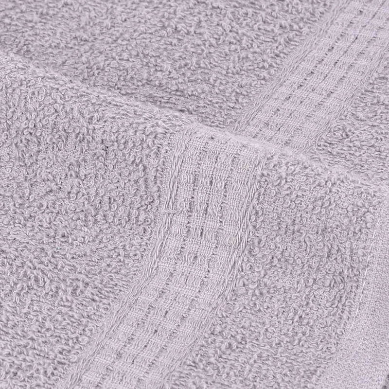 vidaXL 6 daļu dvieļu komplekts, FROGN, pelēks, 360 g-m²