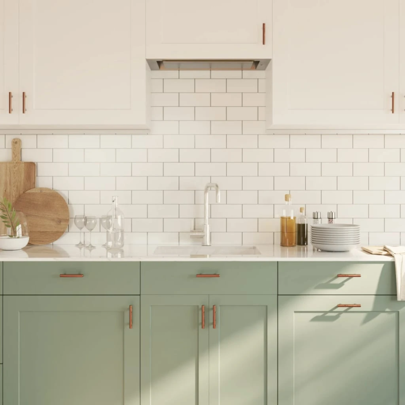 vidaXL skapja rokturi, 20 gab., bronzas, 64 mm, nerūsējošais tērauds