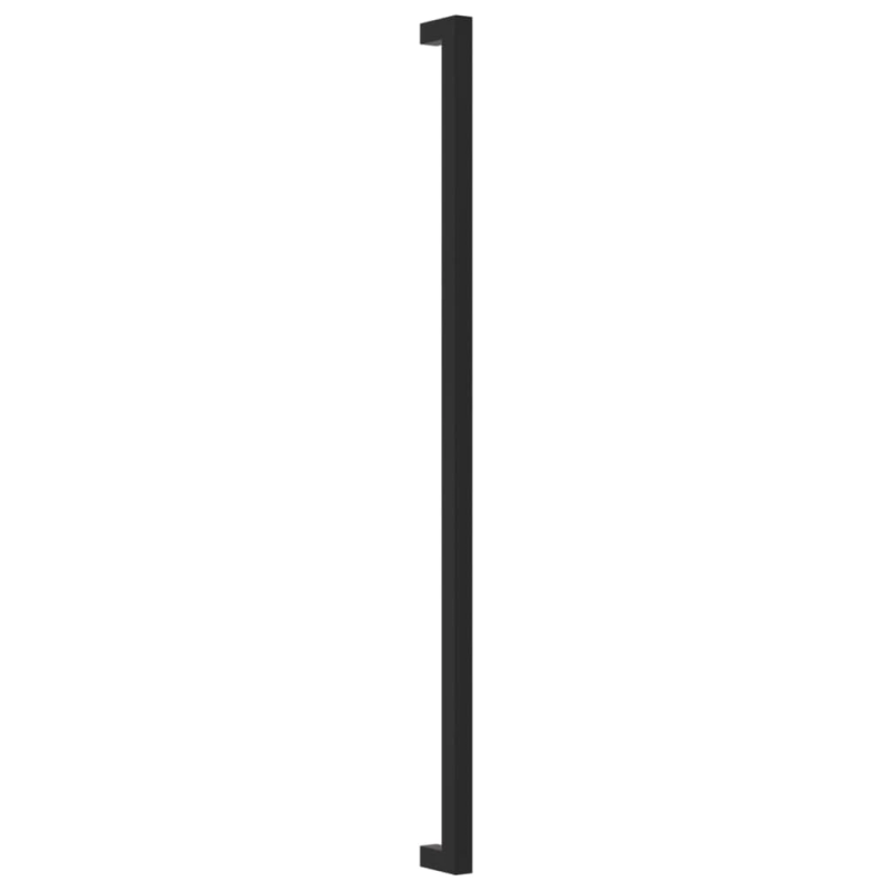 vidaXL skapja rokturi, 20 gab., melni, 480 mm, nerūsējošais tērauds