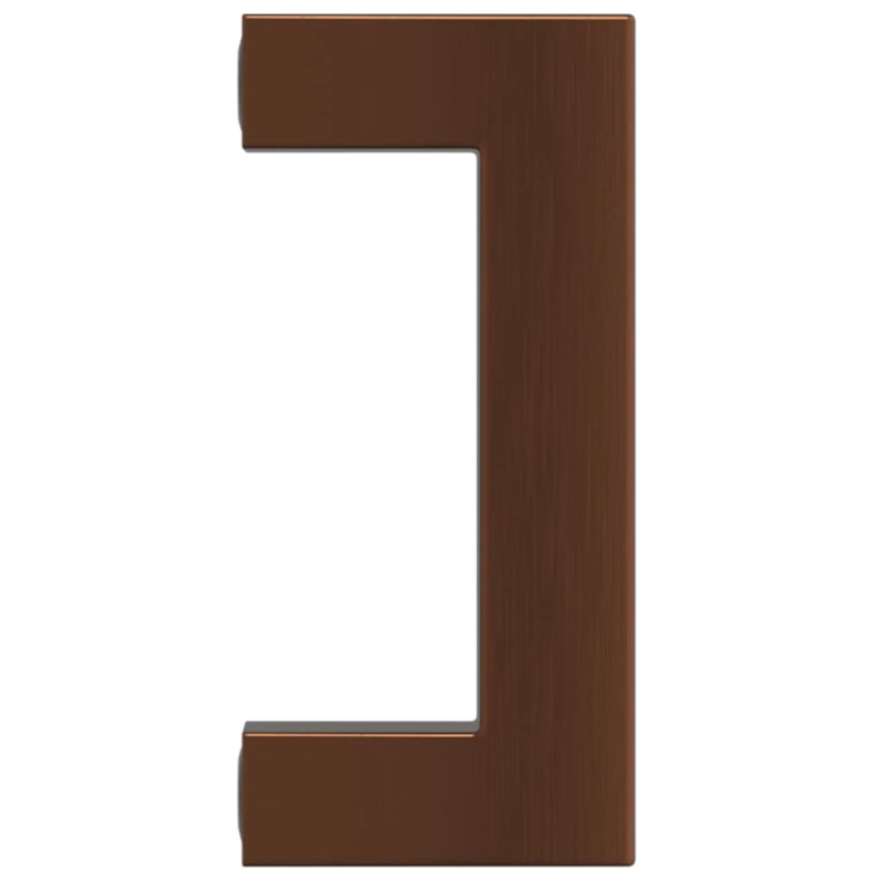 vidaXL skapja rokturi, 20 gab., bronzas, 64 mm, nerūsējošais tērauds