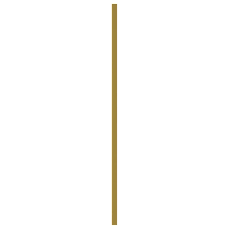 vidaXL skapja rokturi, 10 gab., zelta, 480 mm, nerūsējošais tērauds