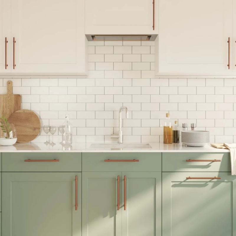 vidaXL skapja rokturi, 20 gab., bronzas, 192 mm, nerūsējošais tērauds