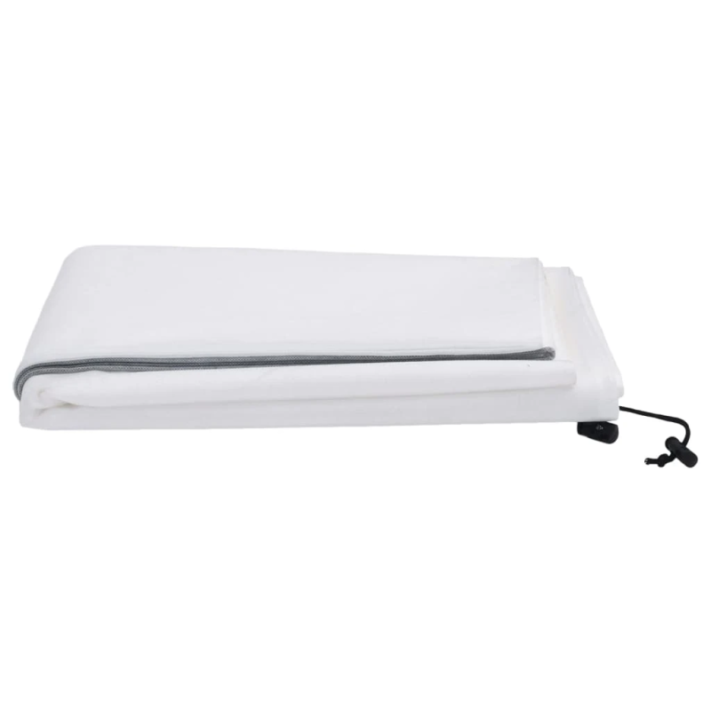 vidaXL augu pārsegs ar rāvējslēdzēju., 70 g-m², flīss, 2,36x2 m