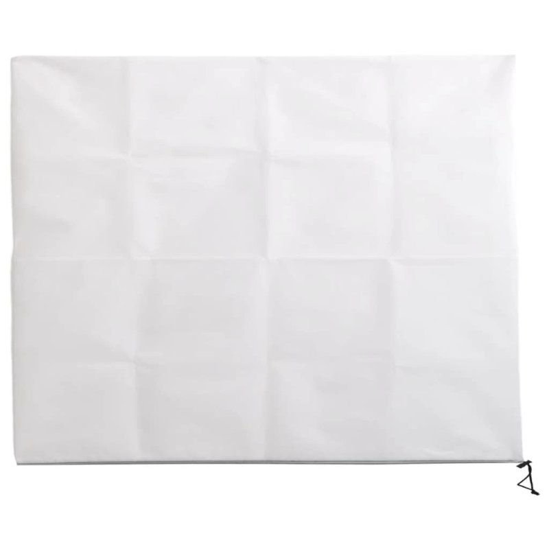 vidaXL augu pārsegs ar rāvējslēdzēju., 70 g-m², flīss, 3,14x2,5 m