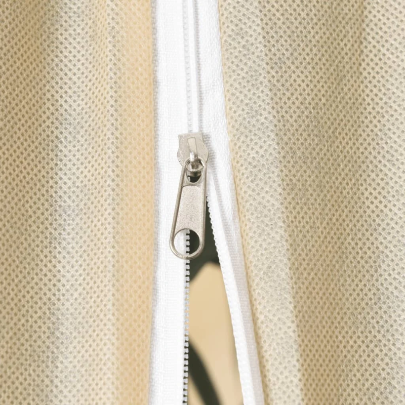 vidaXL augu pārsegs ar rāvējslēdzēju., 70 g-m², flīss, 3,93x3 m