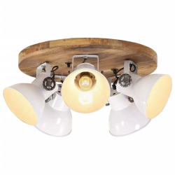 vidaXL sienas lampa 25 W, balta, 50x50x25 cm, E27