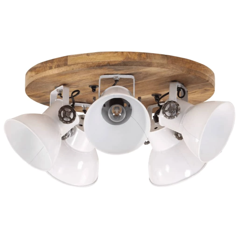 vidaXL sienas lampa 25 W, balta, 50x50x25 cm, E27