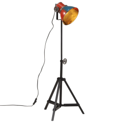 vidaXL grīdas lampa, 25 W, krāsaina, 35x35x65-95 cm, E27