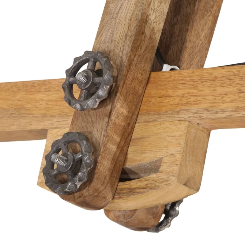 vidaXL sienas lampa 25 W, balta, 105x30x65-108 cm, E27