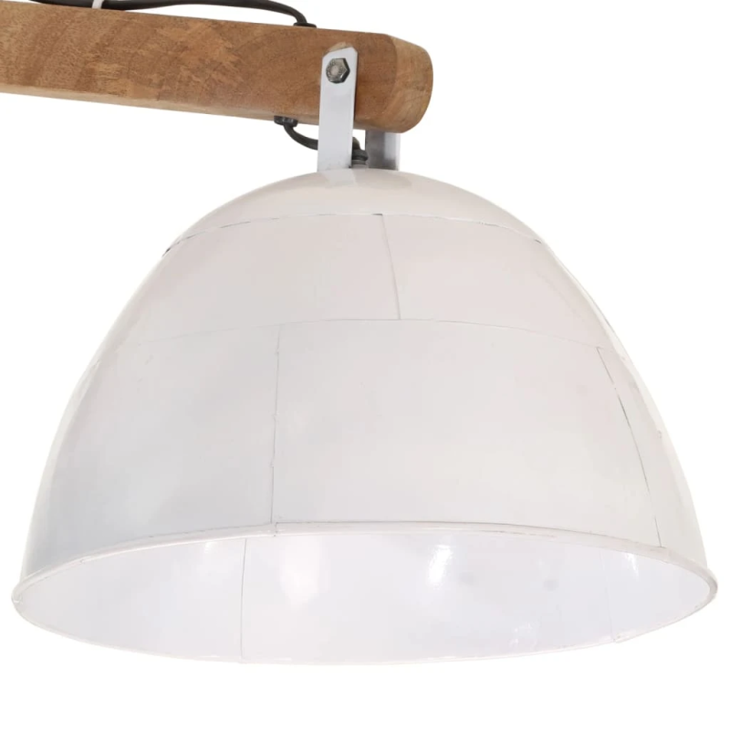 vidaXL sienas lampa 25 W, balta, 105x30x65-108 cm, E27