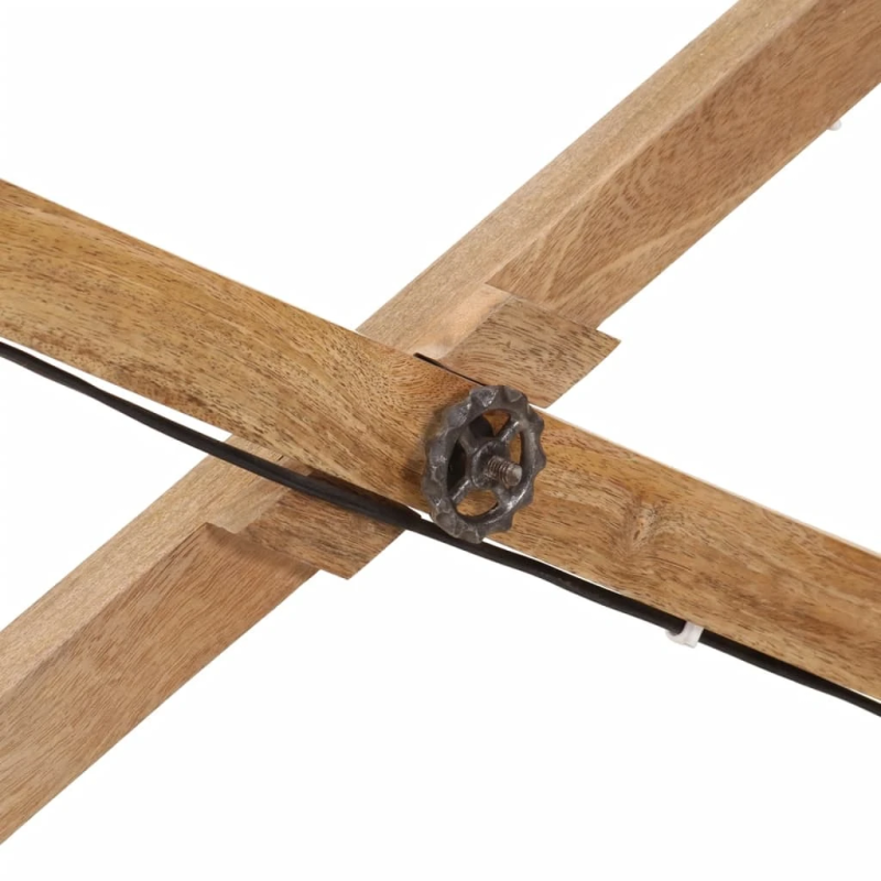 vidaXL sienas lampa, 25 W, bružāti zila, 29x18x85 cm, E27