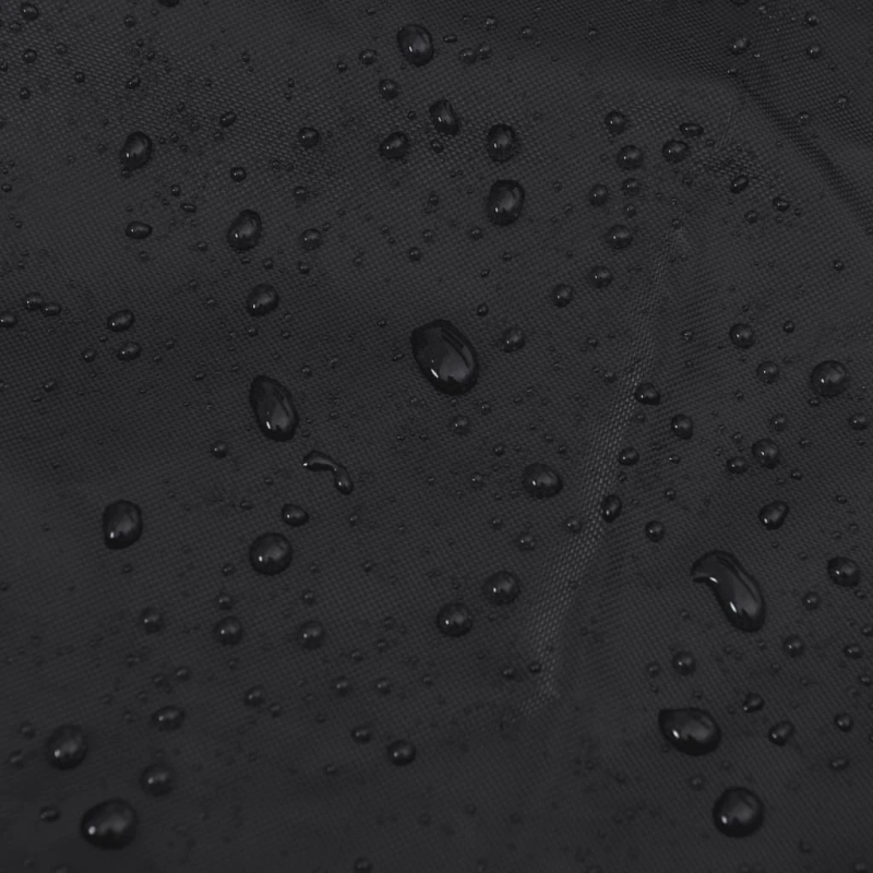 vidaXL sildītāja pārsegs, melns, 86x47x241 cm, 420D audums