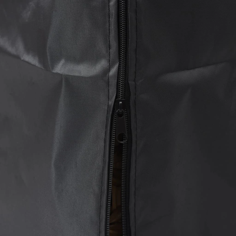 vidaXL sildītāja pārsegs, melns, 86x47x241 cm, 420D audums