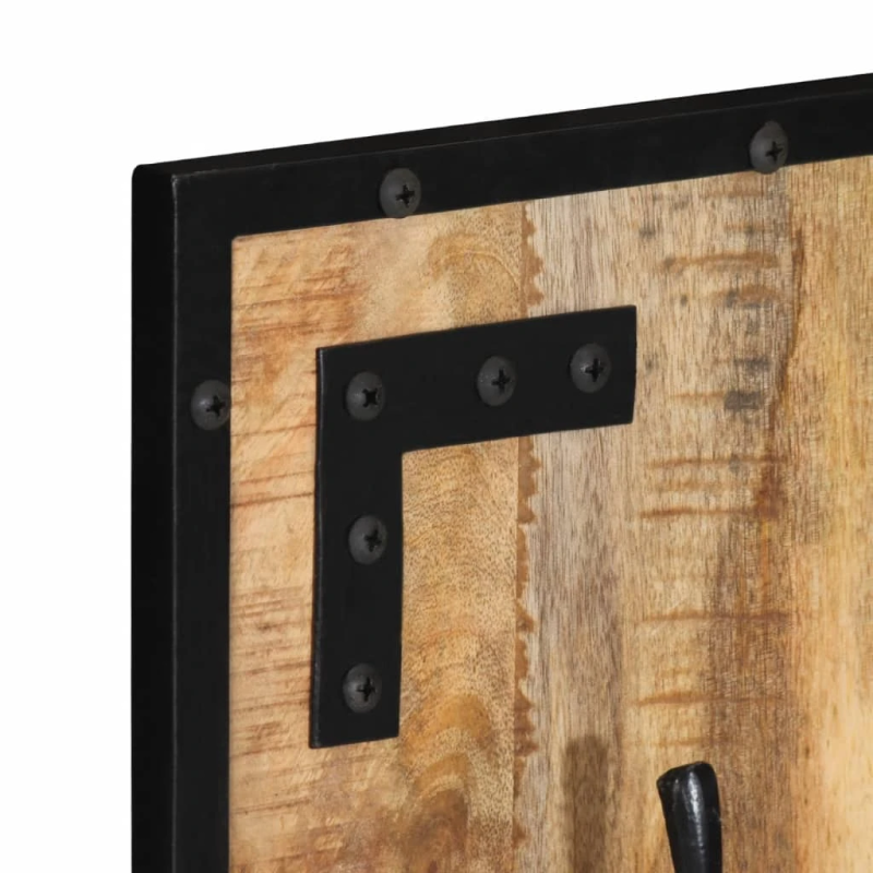 vidaXL drēbju pakaramais, 35x8x110 cm, mango masīvkoks