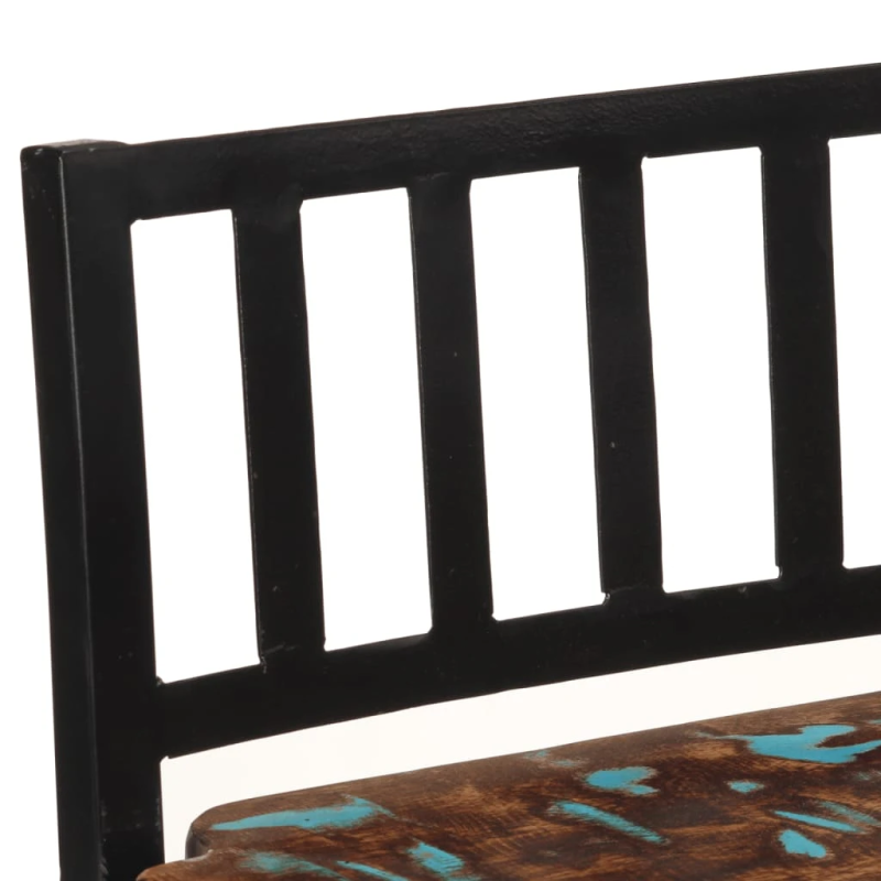 vidaXL bāra krēsli, 2 gab., pārstrādāts masīvkoks