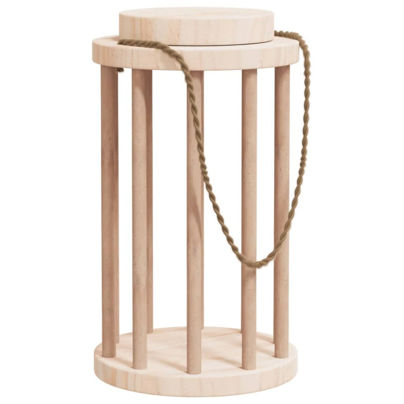 vidaXL siena barotava trušiem, DIA15x25,5 cm, egles masīvkoks