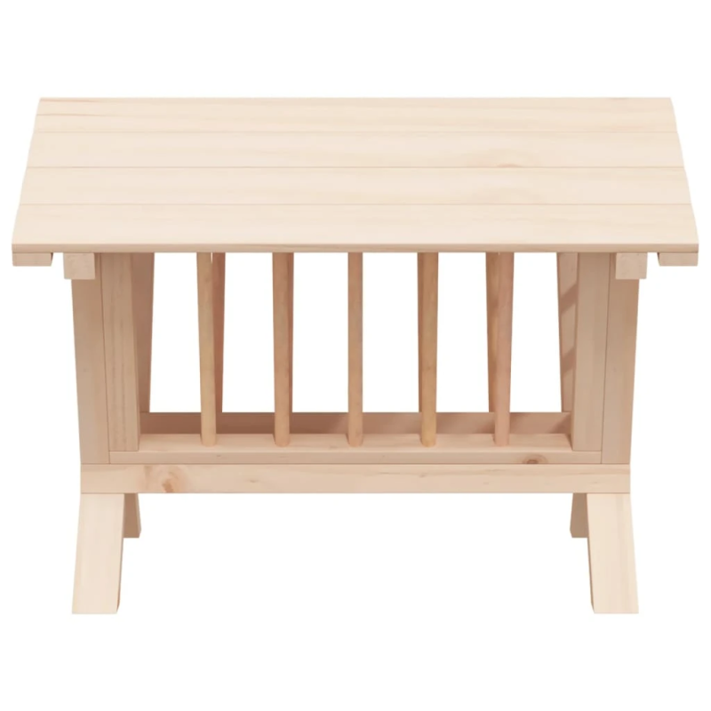 vidaXL siena barotava trušiem, 44x33x33 cm, egles masīvkoks