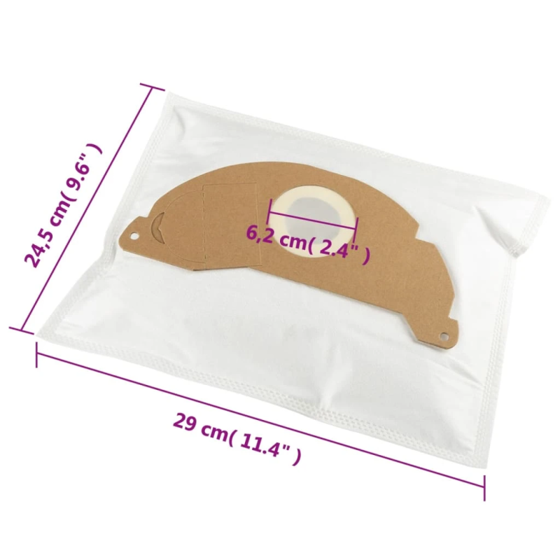 vidaXL putekļsūcēja maisiņi, Karcher A2004, 20 gab.