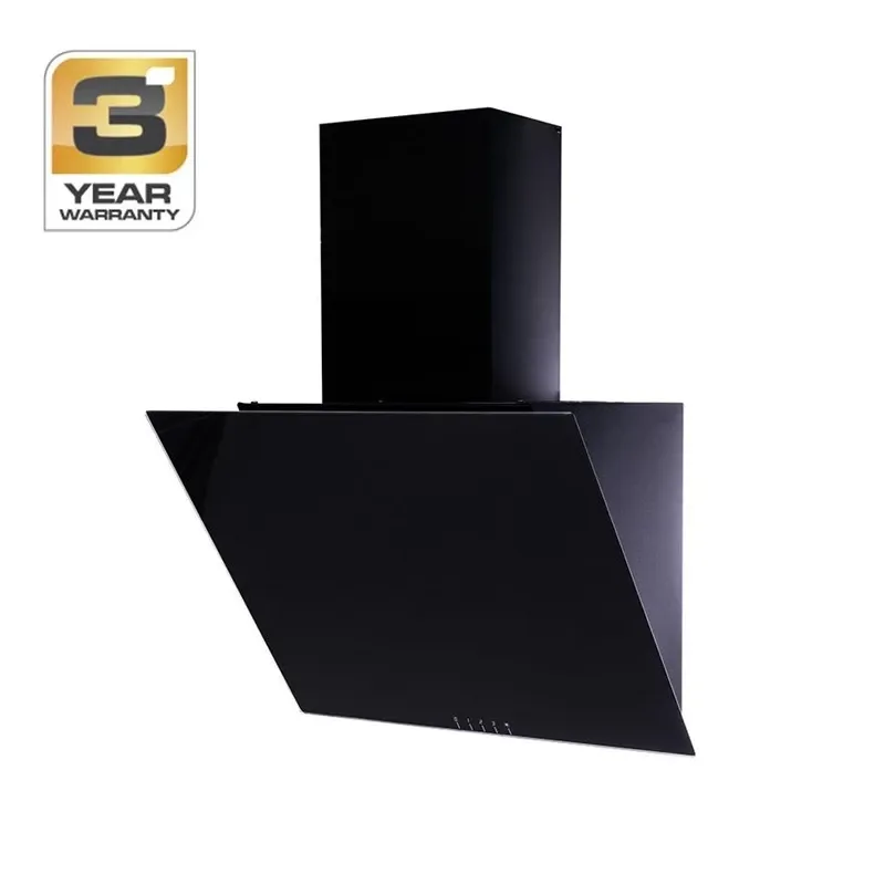 Tvaika nosūcējs Standart Bindesit 50BL, melna krās.