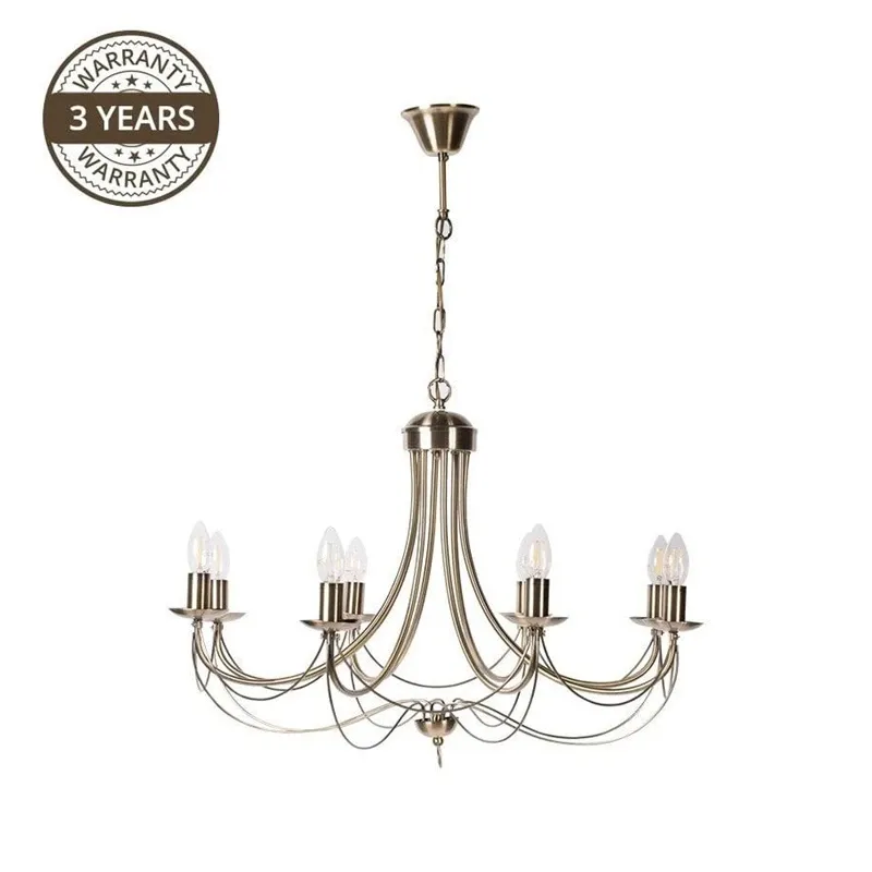 Lampa karināms Domoletti Mariana MD9668-8, E14, 8 x 60 W