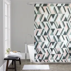 Vannas aizkars DOMOLETTI 182355H. 180×180 cm