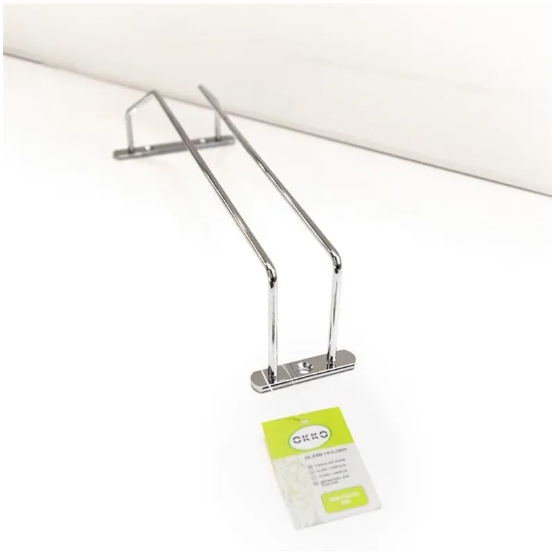 Turētājs Okko, 34 cm x 11 cm x 7 cm, metāls, pelēka krās.