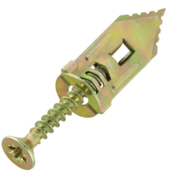 Reģipša dībel met.m4-5x30- 16x43 10gb bl