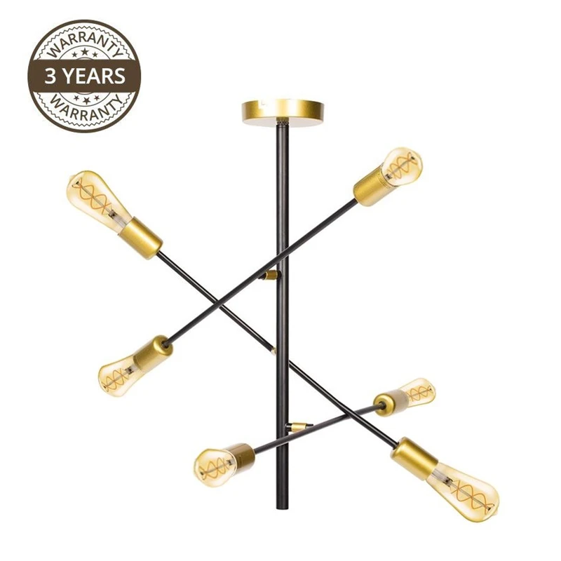 Lampa griestu rebeca md29617-6 6x40w e27