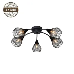 Ceiling lamp bistro mx51166-5 5x40w e14