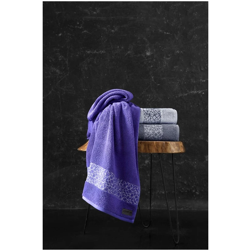 Dvielis Lela 30x50cm pelēks