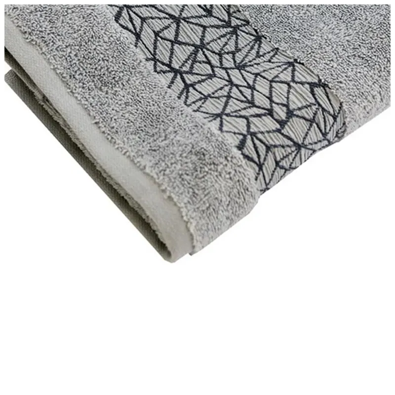 Vannas dvielis Domoletti Lela, pelēka krās., 140 cm x 70 cm