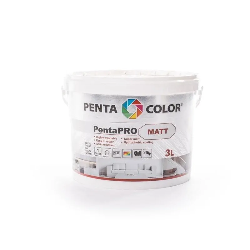 Dažų bazė Pentacolor Wall 3. emulsiniai. 3 l