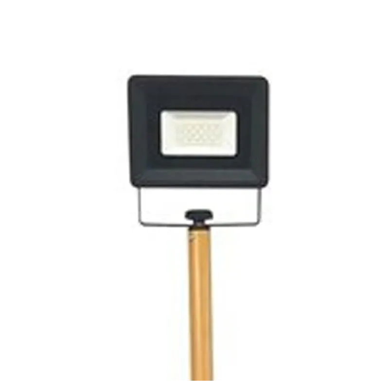 Celtniecības prožektors ar statīvu, brīvi stāvošs Okko E023EE E023, 20 W, 1600 lm, 4000 °K, IP65, dzeltena krās.