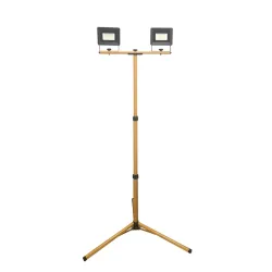 Ehitusvalgusti koos statiiviga, alus Okko E023EE E023, 40 W, 3200 lm, 4000 °K, IP65, kollane v.