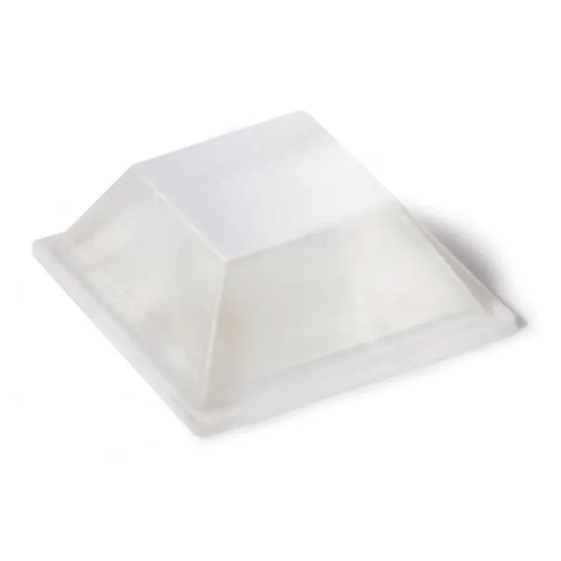 Mēbeļu paliktnis Haushalt, caurspīdīga krās., 2 cm x 2 cm, 9 gab.