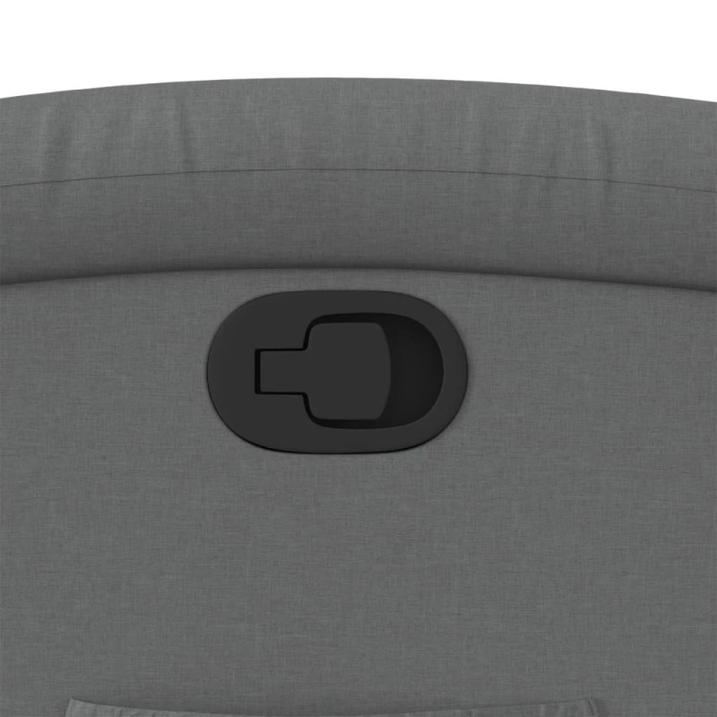 vidaXL atpūtas krēsls, tumši pelēks audums