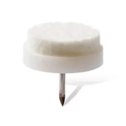 Мебельная подставка Haushalt, белый цв., 2 см, 8 pcs