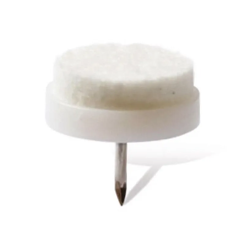 Mēbeļu paliktnis Haushalt, balta krās., 2 cm, 8 gab.