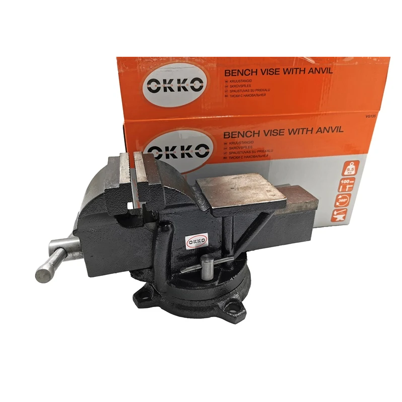 Skrūvspīles ar pamatni vg135 100mm