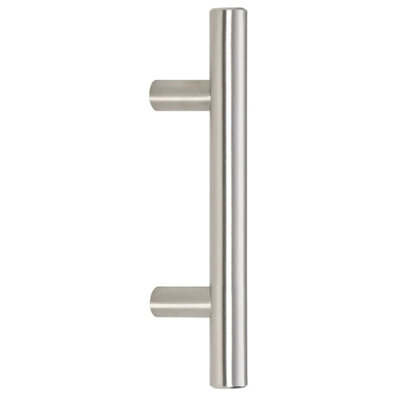 vidaXL skapja rokturi, 10 gab., sudraba, 64 mm, nerūsējošais tērauds