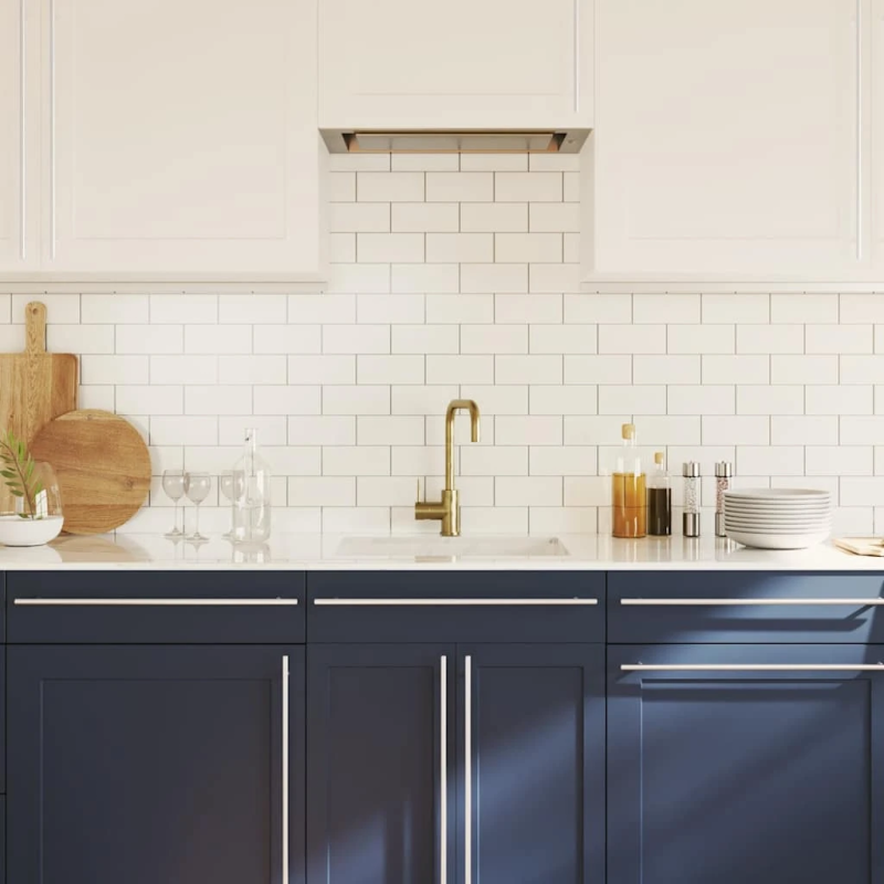 vidaXL skapja rokturi, 5 gab., sudraba, 480 mm, nerūsējošais tērauds