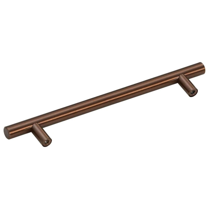 vidaXL skapja rokturi, 10 gab., bronzas, 160 mm, nerūsējošais tērauds