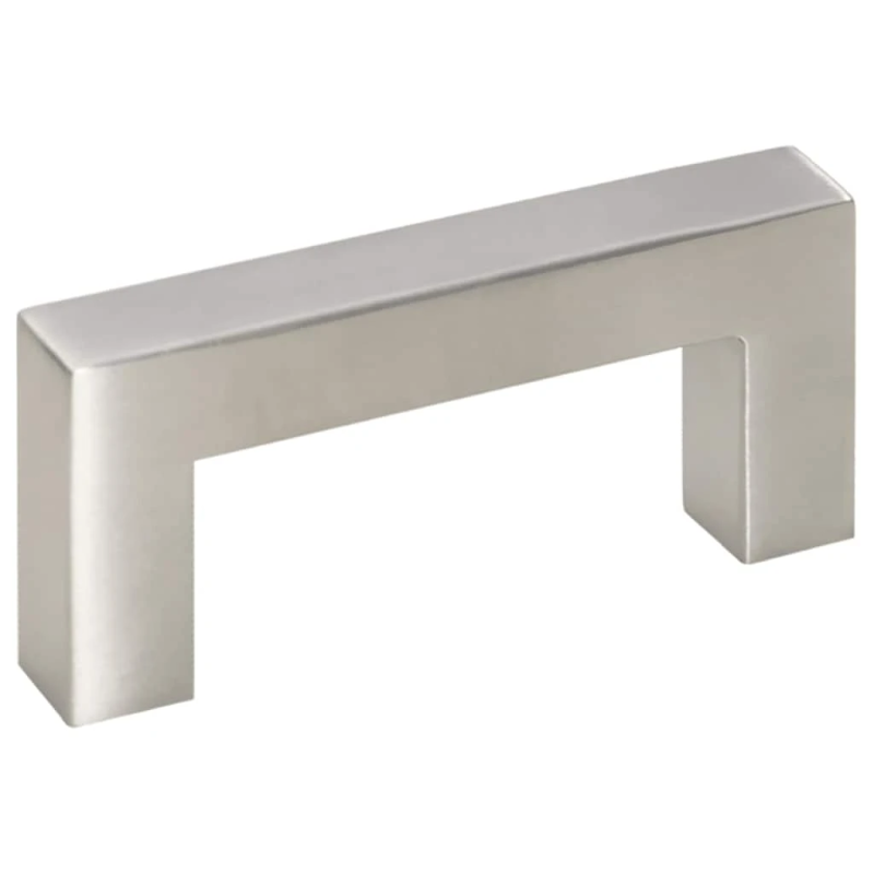 vidaXL skapja rokturi, 10 gab., sudraba, 64 mm, nerūsējošais tērauds