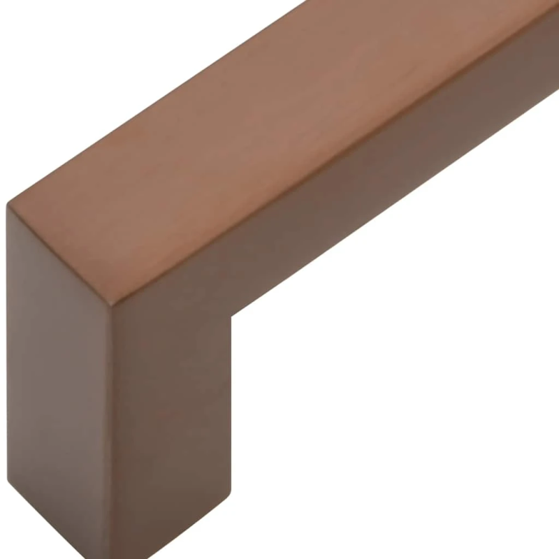 vidaXL skapja rokturi, 5 gab., bronzas, 192 mm, nerūsējošais tērauds