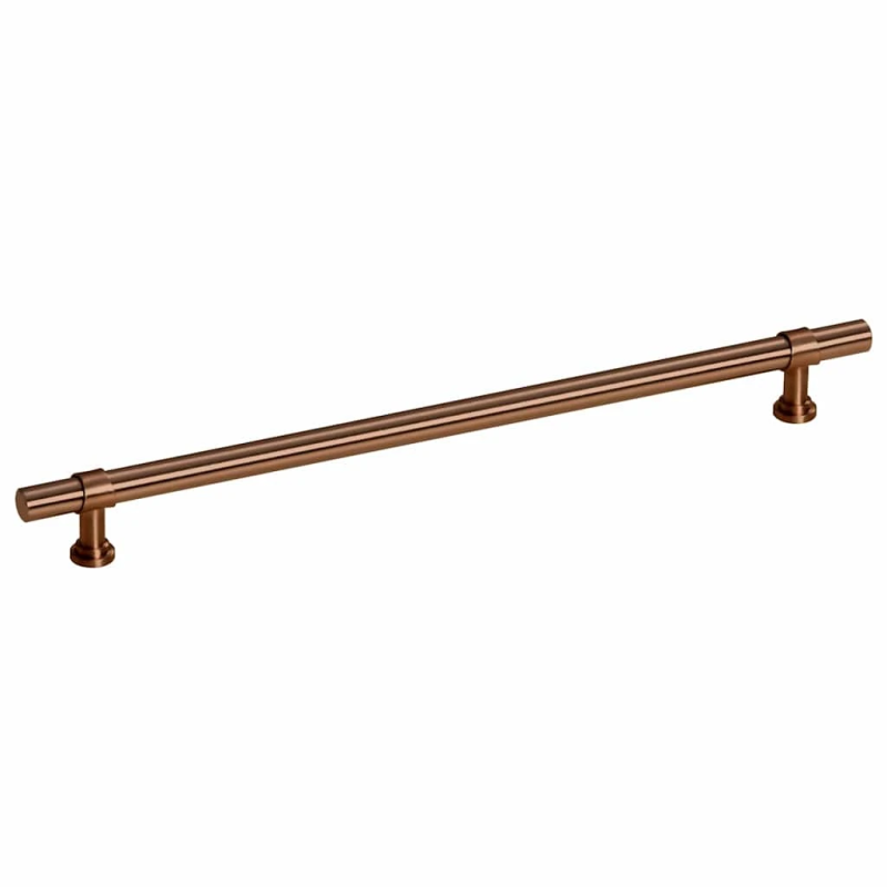 vidaXL skapja rokturi, 5 gab., bronzas, 480 mm, nerūsējošais tērauds