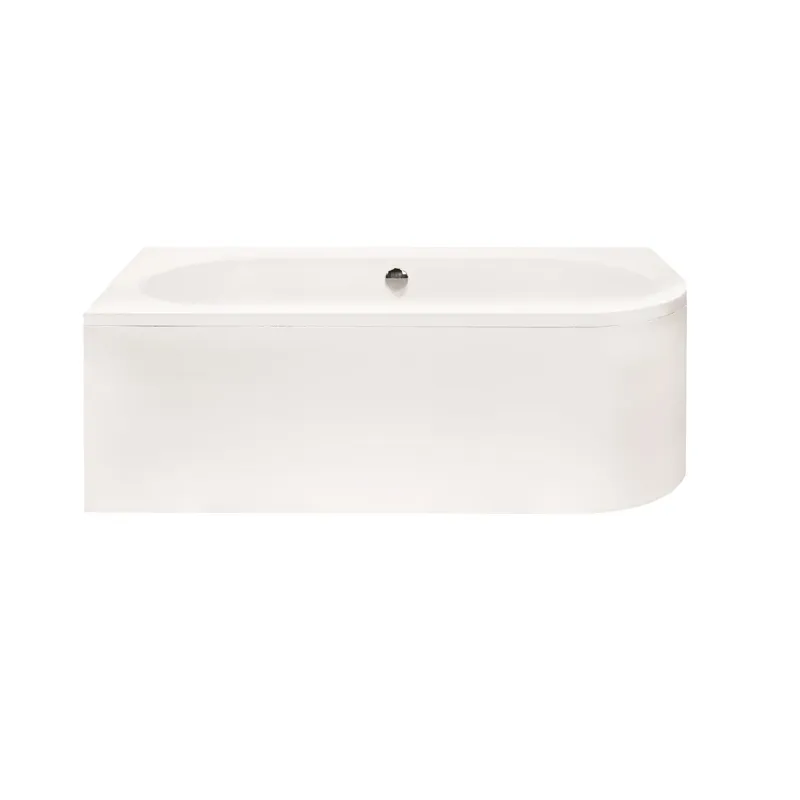 Vanna, iebūvējams Besco Avita, 170 cm x 75 cm x 42 cm, kreisā, balta krās.