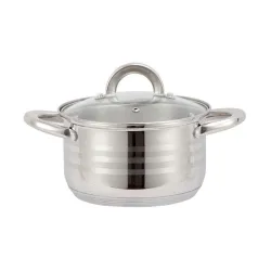 Casserole with lid2.5l 18x10.5 domoletti