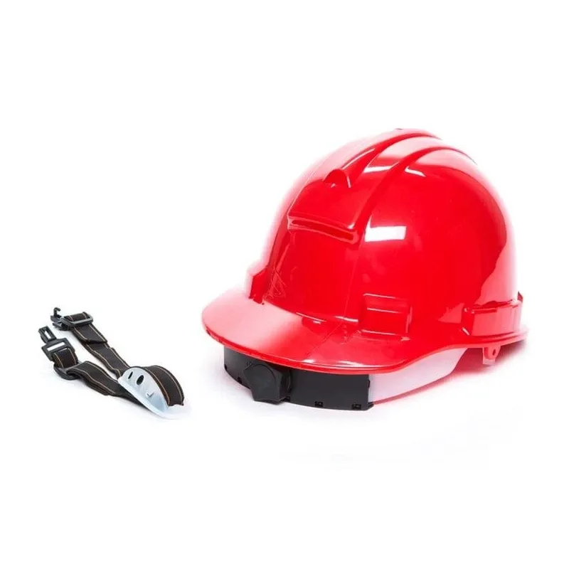 Drošības ķivere Haushalt SH102, M izmērs, sarkana krās.