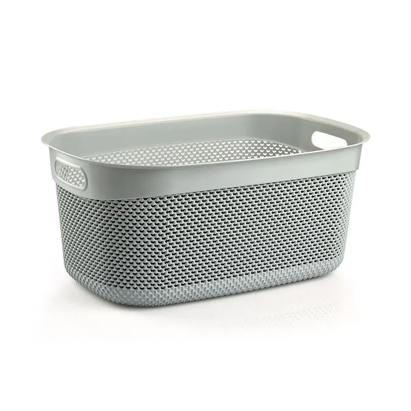 Uzglabāšanas kaste Ucsan Plastik, pelēka krās., 55 x 36 x 25 cm